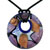 Purple And Blue Round Pendant