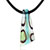 Sky Blue Blade Murano Glass Pendant