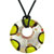 Green Red Round Pendant