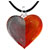 Silver And Gold Heart Pendant