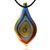 Orange And Yellow Swirl Pendant