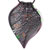 Dazzling Mahoghany Multicolored Flower Petal Pendant