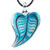 Bright Blue Heart Pendant