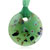 Green Millefiori Round Pendant