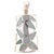 Mother Of Pearl Pale Blue Pendant