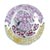 Mother Of Pearl Red Mosaic Lizard Pendant