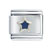 Silver Star Purple Italian Charm