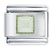 Square June Pearl Color Birthstone Italian Charm