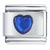 September Heart Birthstone Italian Charm