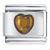 November Topaz Color Heart Birthstone Italian Charm