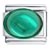 May Emerald Color Big Oval Birthstone Italian Charm