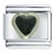 Heart Black Italian Charm
