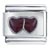 Two Hearts Purple Italian Charm