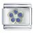 Purple Flower Italian Charm