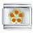 Orange Flower Italian Charm