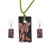 Black Rectangle Pendant