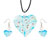 Baby Blue Heart Pendant