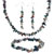 Colori Tigereye Beaded Jewelry Set Necklace