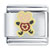 Cute Teddy Bear Heart Italian Charm