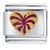 Gold Plated Red Heart Italian Charm