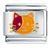 Orange And Red Cat Italian Charm