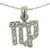 Virgo Rhinestone Zodiac Pendant