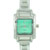 Square Green Christmas Watch