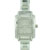 Square Silver Grey Watch