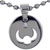 Taurus With Rhinestone Crystal Stainless Steel Pendant Zodiac Pendant