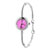 Soft Pink Arabic Numeral European Bead Watch