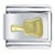 Gold Guitar Italian Charm