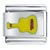 Yellow Guitar Italian Charm