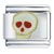 Skull Red Eyes Italian Charm