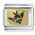 Nighthawk Black Airplane Italian Charm