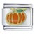 Orange Pumpkin Italian Charm