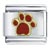 Paw Red Italian Charm