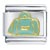 Blue Luggage Italian Charm