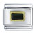 Black Stone Italian Charm