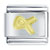 Yellow Ribbon Military Support Italian Charm