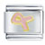 Pink Ribbon Fight Breast Cancer Italian Charm