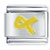 Yellow Ribbon Hope Italian Charm