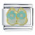 Blue Baby Shoes Italian Charm