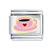 Pink Heart Coffee Cup Italian Charm