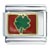 Gold Plated Lucky Clover Italian Charm