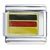 Flag Of Germany Italian Charm