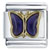Purple Butterfly Italian Charm