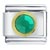 Round May Emerald Color Birthstone Italian Charm