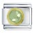 Round August Peridot Color Birthstone Italian Charm