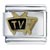 Black Tv Italian Charm