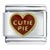 Cutie Pie Heart Italian Charm